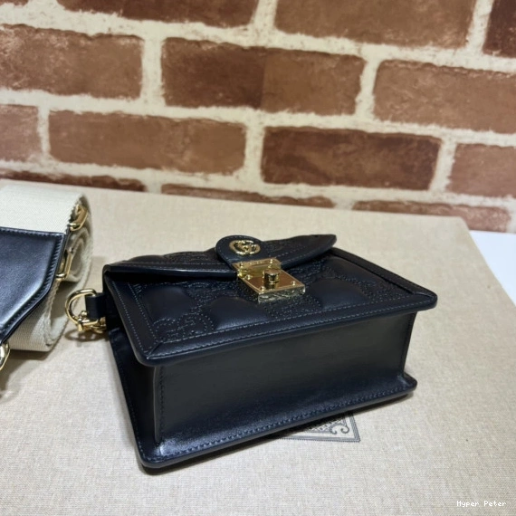 Hyperpeter TOP MATELASSÉ SMALL HANDLE BAG GUCCI GG 0823